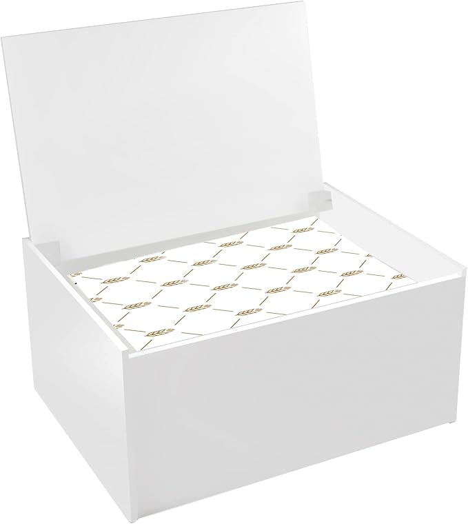 Acrylic Laundry Dryer Sheet Holder, Clear Dryer Sheets Container with Lid for Laundry Room, White