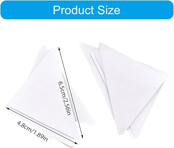 Pack of 30 Collar Stays Collar Shaper Sticker for Shirt Adhesive Strips to Keep Collars Stand Collar Fixation Pad,Meet Your Daily Needs, a Good Present to Share with Your Family and Friends