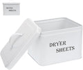 Dryer Sheet Holder Dispenser Container, Laundry Room Organization and Storage,Rustic Farmhouse Dryer Sheet Dispenser for Laundry Room Decor,Fabric Softener Containers