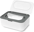 Dryer Sheet Holder, Laundry Dryer Sheet Container With Lid Dryer Sheet Dispenser Organizer Basket, Fabric Softener Sheet Storage Box for Laundry Room Washer Organization (Gray)