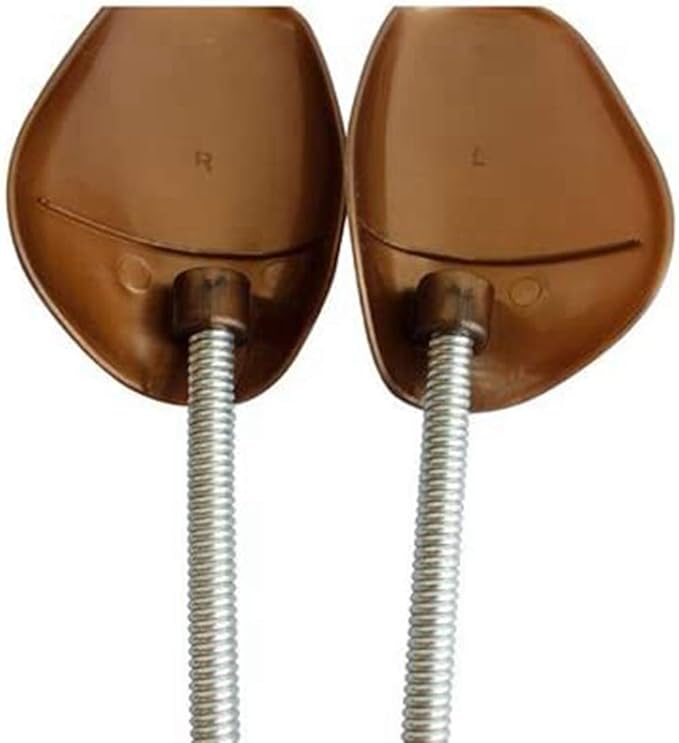 FONHERILI WAJJ 5 Pairs Practical Adjustable Length Men Shoe Tree Stretcher Holder Shaper Support(Spring Brown)