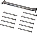 Mytee Products 10 Pack 18" Wardrobe Hanger Bar for Wardrobe Moving Boxes - Clothes Hanger Bar for Packing & Moving
