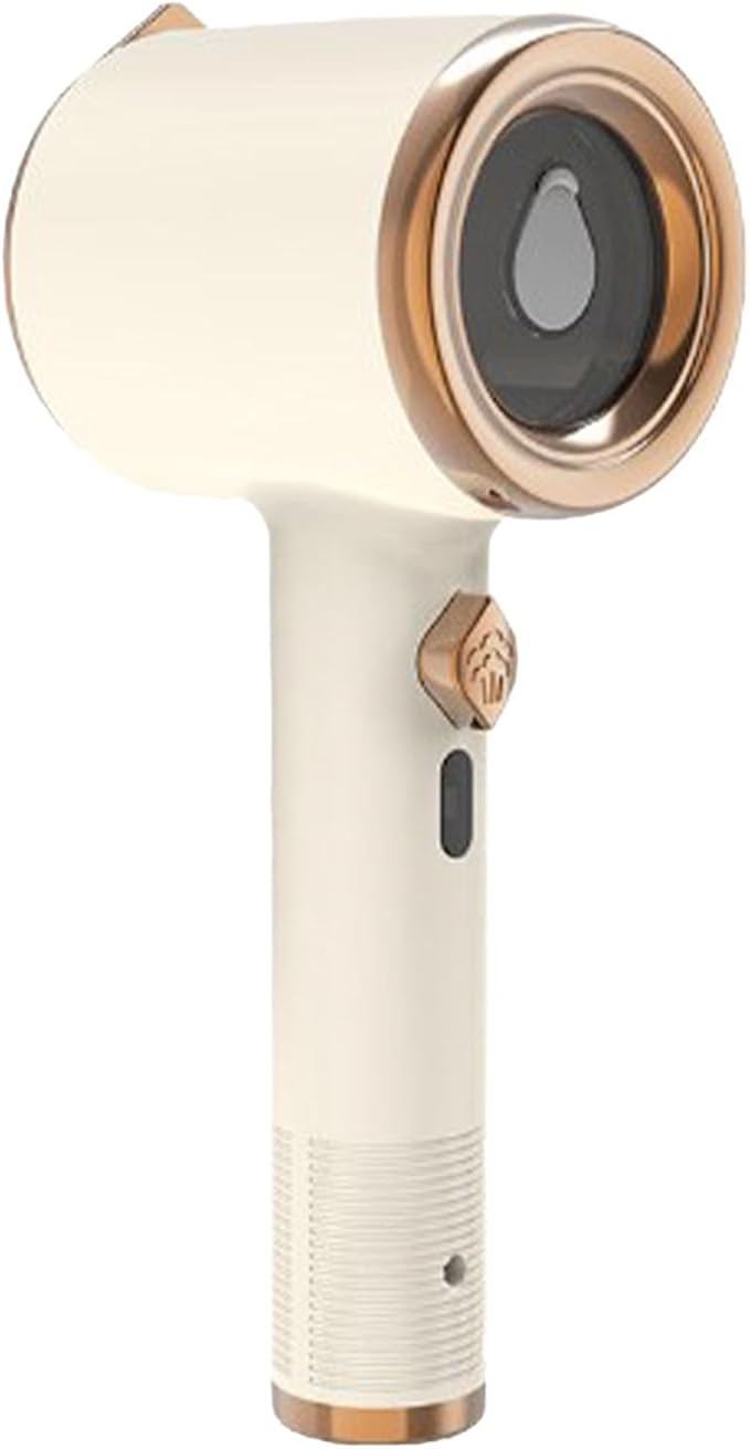 Steamer Iron, 33W Handheld Iron Mini Ironing Machine with 50ml Water Wet and Dry Clothes Iron Steam Travel Garment Steamer for Clothing Wrinkles Remover Tool (Beige)