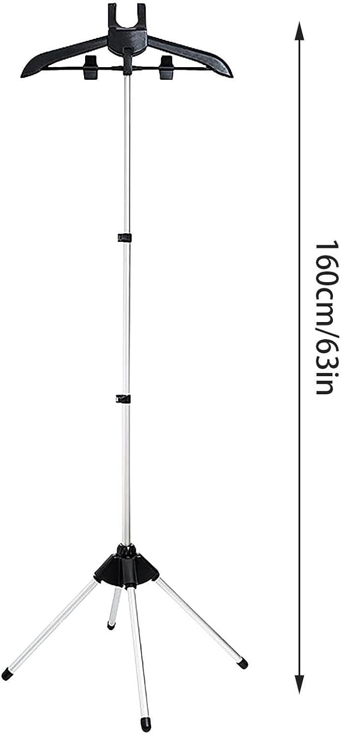 Clothes Steamer Rack - Fabric Steamer Ironing Bracket, Aluminum Alloy Drying Rack | Handheld Garment Steamer Rack, Folding Clothes Drying Rack Steams Machine Accessories Stand for Hotels and Homes