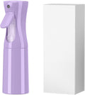 KAIZHOUZHOU(Purple Hair Mister Spray Bottle，Spray Water Bottle Fine Mist Refillable Plants（6.8OZ /200ML） Barber，Showering Pets, Plants, travel, Ironing and Cleaning ﻿ ﻿ ﻿(Continuous Spray)