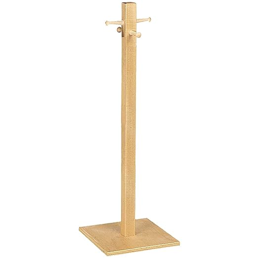 Wood Designs WD19400 Coat Tree, 36 x 12 x 12" (H x W x D)