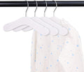 10pcs Baby Children's Wooden Hangers Natural Wooden Kids Hanger Coat Clothes Toddler Hangers for Baby Clothes Closet