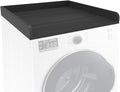 Washer Dryer Countertop Only, 27.5" x 27.5" Laundry Room Countertop for Folding, Washer and Dryer Countertop Single with Non-Slip Pads, Easy Install Washer and Dryer Topper with Edge Rails Black