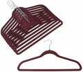 Slim-Line Burgundy Shirt/Pant Hangers - Pack of (20)