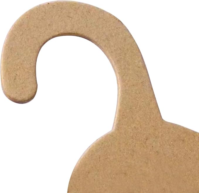 Kocpudu Baby Clothes Hangers, 50 Pack, Slim, Cardboard, Environmentally Friendly, Drying Storage