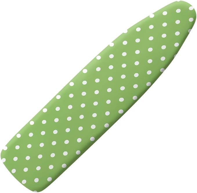 Ironing Board Cover Ironing Accessories with Elastic Edge Thick Iron Cover for Ironing Ventilate Table Top Ironing Board Cover-Green Spot