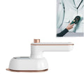 Rotary Garment Iron,Handheld Portable Steam Iron,Portable Garment Steamer Cleaner Handheld Electric Iron,Upgrade Portable Mini Ironing Machine,Foldable Travel Garment Iron for Clothes, (White)