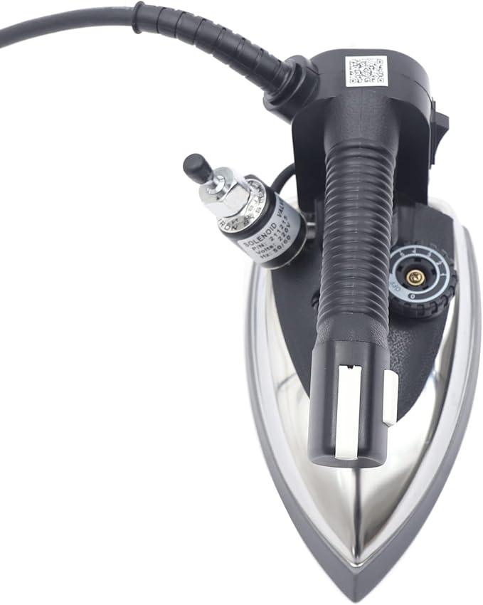 1200w Industrial Clothing Iron 5-Speed Regulation 140~428℉, Professional Steam Iron for Clothes with 0.79gal Water Tank, Suitable for Clothing Shops, Dry Cleaners, Hotels and Garment Factories