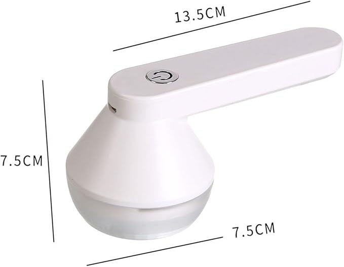 Lint Remover for Fabrics, Pilling Removal Tool for Clothes and Furniture, White