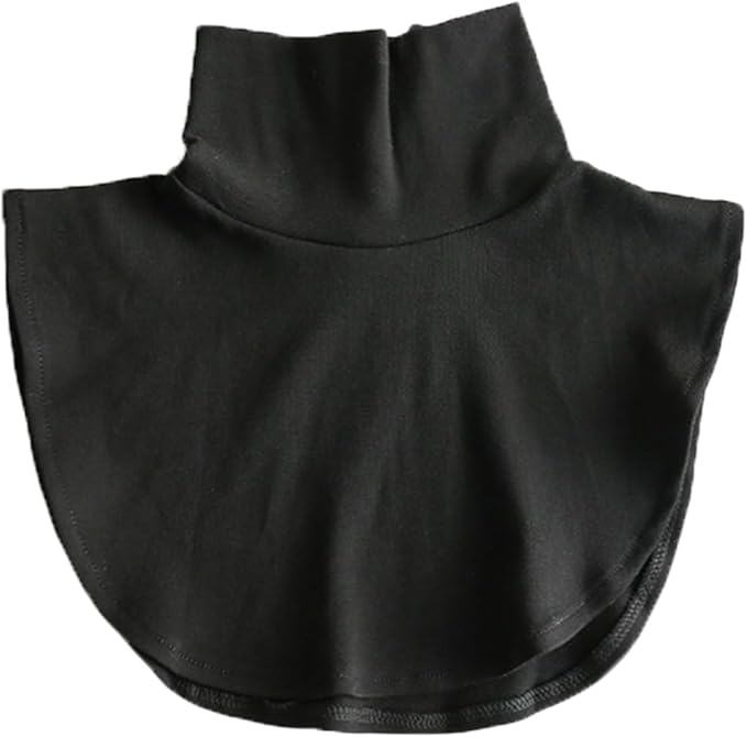 Fake Collar Detachable Turtleneck Dickey collar Half Blouse Pullover False Collars for Women Men in Sweater