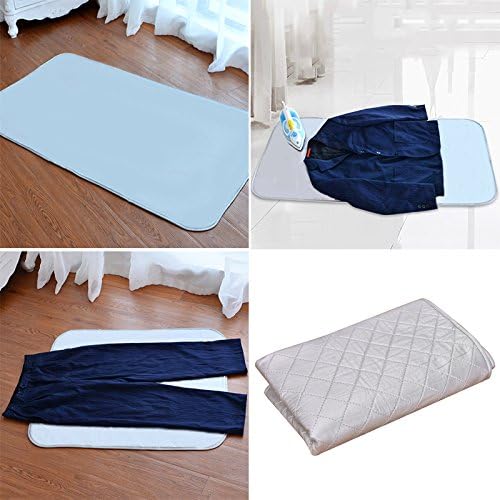 Foldable Ironing Mat Blanket Pad for Table Heat Resistant Double Sides(27.55" x 31.5")