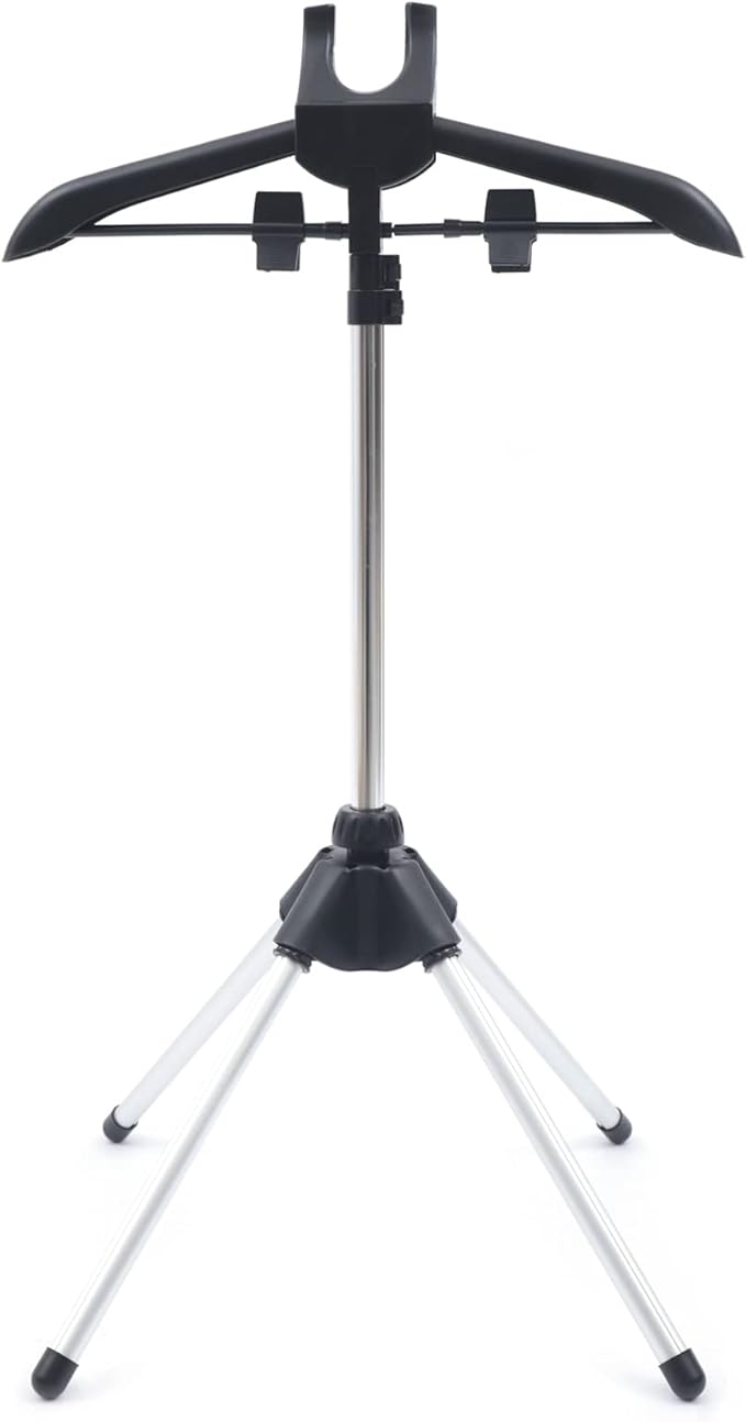 Hanging Ironing Rack, Garment Hanger, Drying Rack Handheld Clothes Steamer Holder Fabric Steamer Ironing Steamer Bracket Pants Hanger Telescopic Folding Hanger Garment Steamer Accessories