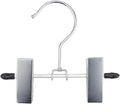 NAHANCO Padded Boot Clips Hanger in High Polished Chrome (Pack of 12)