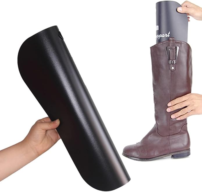 2 Pairs 18 Inch Boot Shaper Form Inserts Breathable Boots Tall Support Shoe Tree Stands Holder for Women and Men