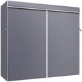 VIPEK Cover ONLY Fit for V5/ V10/ S3/ V6E/ V3C/ V5L/ V10i/ S3i/ V5L i1 Garment Rack, Dustproof Oxford Fabric Clothing Rack Cover with Zipper, 70.1" L X 17.3" W X 74.8" H, Grey