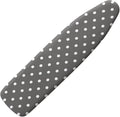 SEANATIVE Grey Polka Dot Ironing Board Cover and Pad Soft Stretchy Iron Pad Covers Home Decorative Ironing Board Replacement Covers