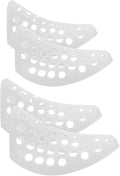 BESTonZON Plastic Shoe Trees Hollow Design for Men Women Sports Shoe Stretcher and Boot Shape Keeper Transparent
