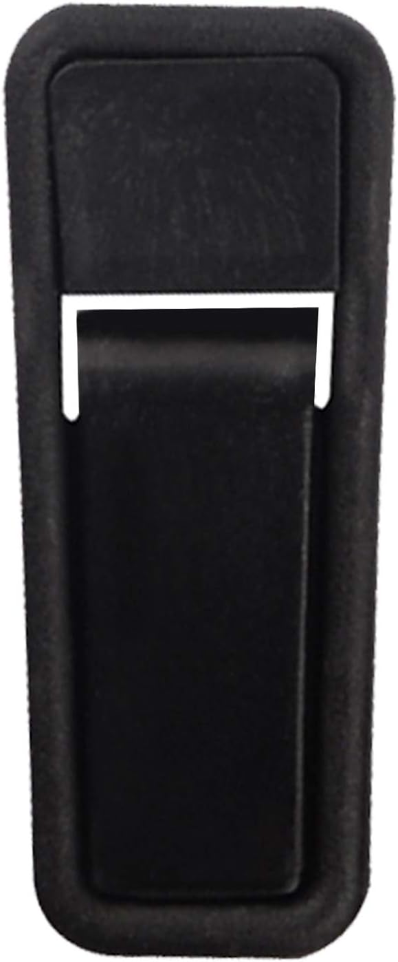 Premium Heavy Duty ABS Plastic Slim-line Hanger Set of Finger Clips for Velvet Hangers - 20 Pack (Black)