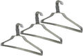 THE UM24 30 Pack 16 Inch Strong Steel Metal Wire Hangers Adult Clothes Hangers - 13 Gage Thickness Silver Color Galvanized Metal Wire Hanger
