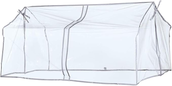 Richards Homewares Garment Cover, 18 H x 22 W x 36-Inch D, Clear Vinyl