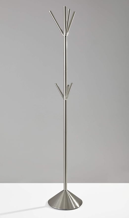 Adesso Pegs Coat Rack, Steel