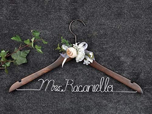 Personalized Bride Hanger, Wedding, Lady, Custom, Honor Maid, Bridesmaid, Doctor, Graduation Dress