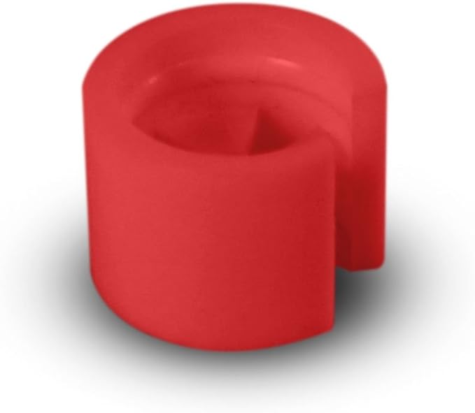 Blank Hanger Size Markers - 100pcs/bag (100, Bright Red)