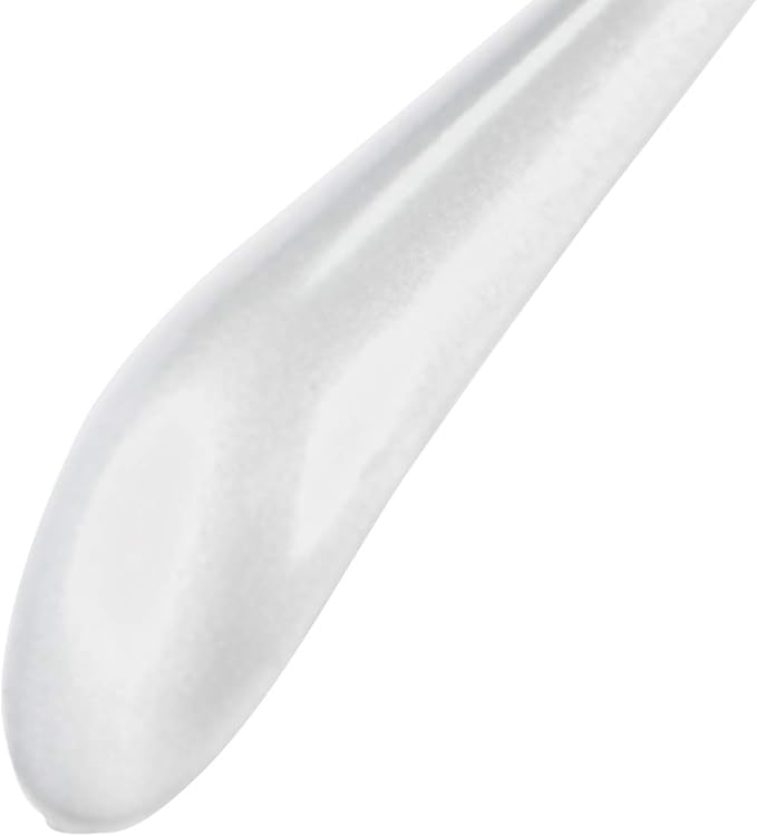 Mawa by Reston Lloyd BodyForm Series Non-Slip Space-Saving Clothes Hanger with Bar for Pants, 16-1/2", Style 42/LS, Set of 6, White