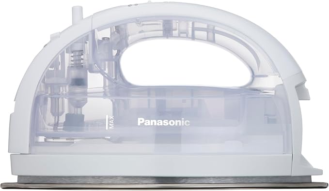 Panasonic NIWL700W Cordless Portable Iron – 1500W Steam Iron for Clothes with Anti-Drip & Anti-Calcium - 120mL Water Tank – Lightweight and Ergonomic