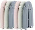 6 Pcs Folding Clothes Hangers, Travel Clothes Hanger Portable Folding Clothes Hangers and Save Space for Both Family and Travel Use