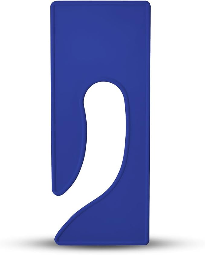 Blank King Rectangle Dividers and Quantities (100, Royal Blue)