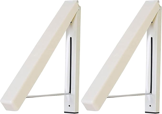 Clothes Hanger Wall Mounted Folding, Laundry Hanger Dryer Rack Retractable, Foldable Stainless Steel Wall Mount Clothes Hook Coat Hangers Drying Rack Holder for Closet Storage Bathroom Bedroom, 2 Pack