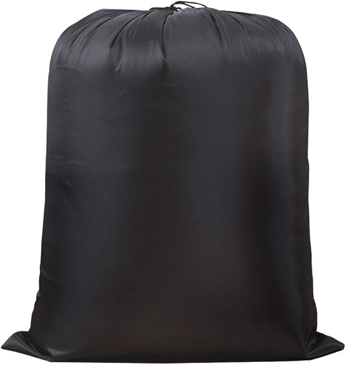 Multipurpose Extra Large Laundry Bag Storage Bag (43"x55", Black)