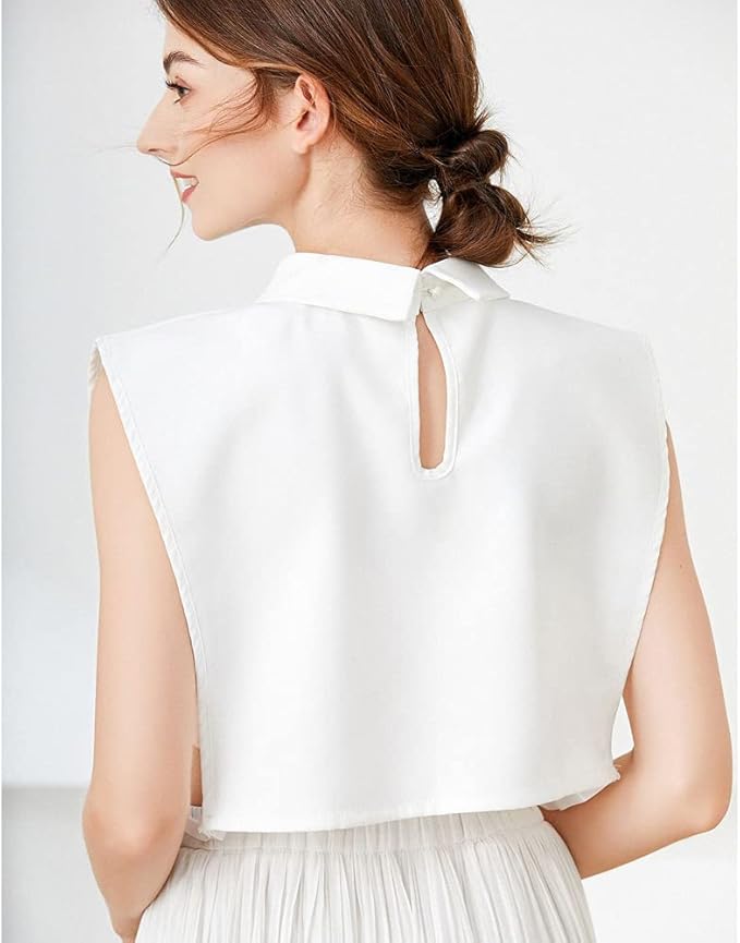 Fake Collar Detachable Dickey Collar Half Shirt Blouse Collar Faux False Collar for Women