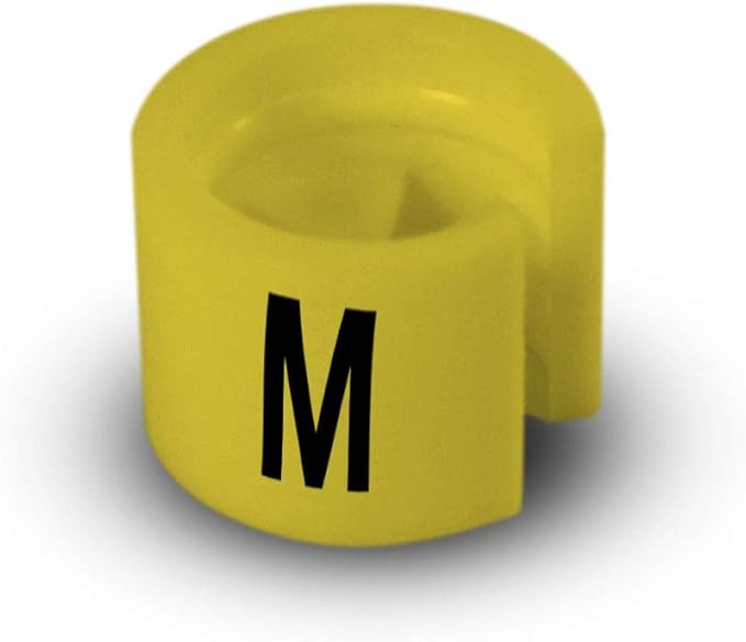Printed Colored Hanger Size Markers - 100pcs/bag (M)