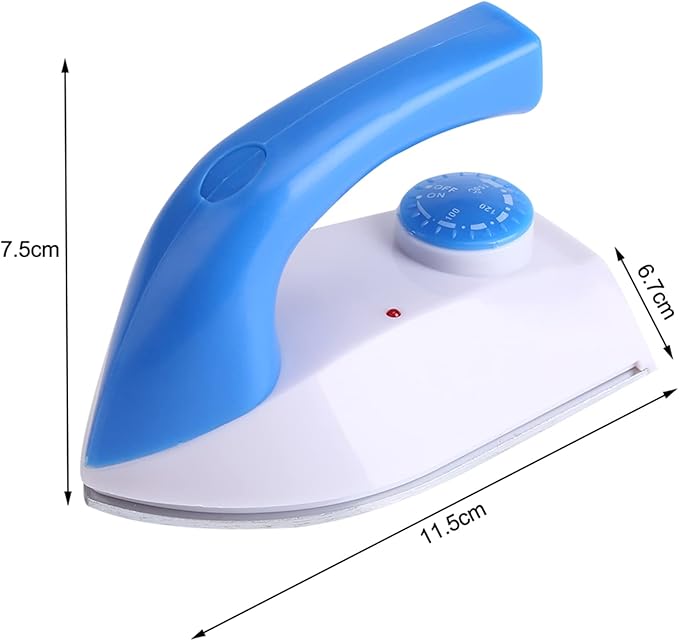 Portable Handheld Mini Clothes Iron Temperature Control for Household Travel Use Handheld Travel Clothes Portable steam Soleplate special electrostatic anti dust clothes travel