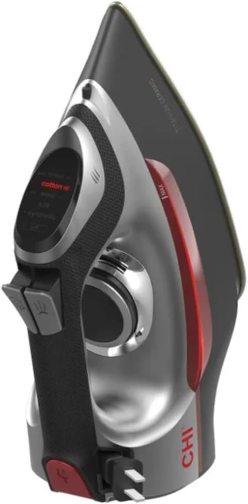 Iron with Retractable Cord
