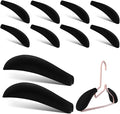 Luxshiny Clothes Hanger Shoulder Pads 10 Pack Foam for Sweaters Coats and Delicate Garments 5.51X1.77X1.18 Inches No Shoulder Bump Hangers for Closet Organization