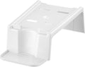 iDesign Laundry Detergent Holder Stand - Liquid Detergent Organizer for Laundry Room - White