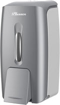 Commercial Wall Mount Soap Dispenser, Refillable ABS Plastic Manual Liquid Hand Soap Sanitizer Dispenser, 27oz (800ml) Large Capacity for Restaurant Office Public Restroom