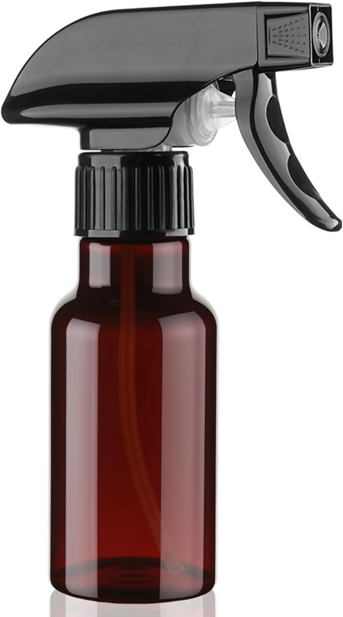 Spray Bottles 4oz/120ml Small Spray Bottle for Hair Plastic Mist/Stream Spraying Heavy Duty Empty Spray Bottles for Cleaning Solutions, Plants 1 Pack