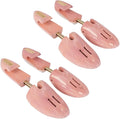 FootFitter Men’s Cedar Shoe Trees, Full Block, Wide Heel, Aromatic Moisture‑Absorbing Shoe Shaper, Premium USA Cedar (LE11)