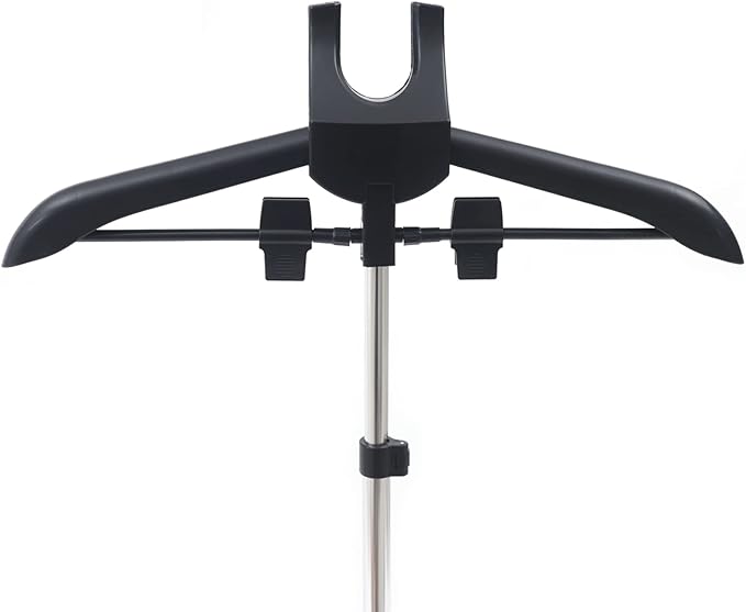 Hanging Ironing Rack, Garment Hanger, Drying Rack Handheld Clothes Steamer Holder Fabric Steamer Ironing Steamer Bracket Pants Hanger Telescopic Folding Hanger Garment Steamer Accessories