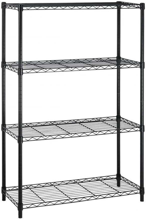YRLLENSDAN Heavy Duty 4-Tier Wire Shelving Unit – NSF Certified Adjustable Metal Storage Rack for Kitchen, Garage, Pantry – 1000 lbs Capacity – 36" W x 14" D x 54" H ﻿