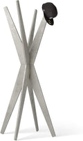 Mobili Fiver, Coat stand, Emma, Concrete Effect, Grey, Made In Italy